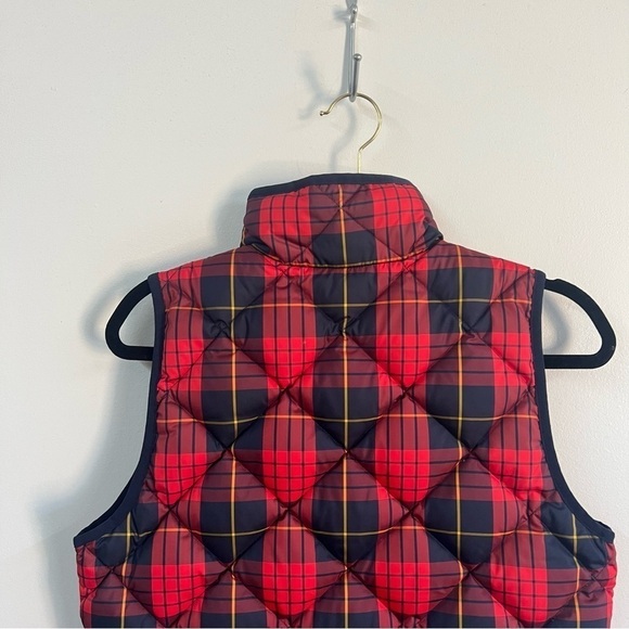 J. Crew Excursion Down Filled Puffer Vest in Tartan Plaid - Picture 8 of 12